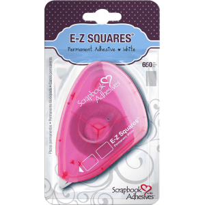 Fotomontering 3L E-Z Squares Permanent 650 Pcs