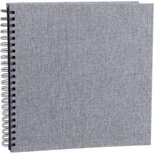 Focus Base Line Canvas Wire-O 30x30 Grey w. Black Sheets