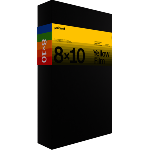 Polaroid DuoChrome film for 8x10 Black &amp yellow edition