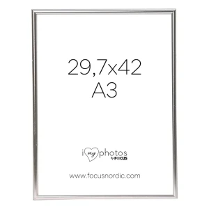 Focus Can-Can Shiny Silver 29,7X42 (A3)