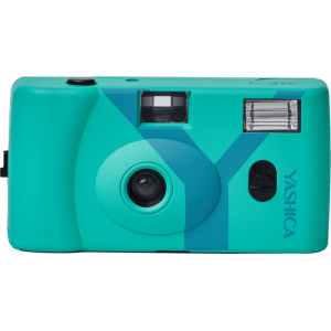 YASHICA MF-1 SNAPSHOT ART CAMERA (TURQUOISE)
